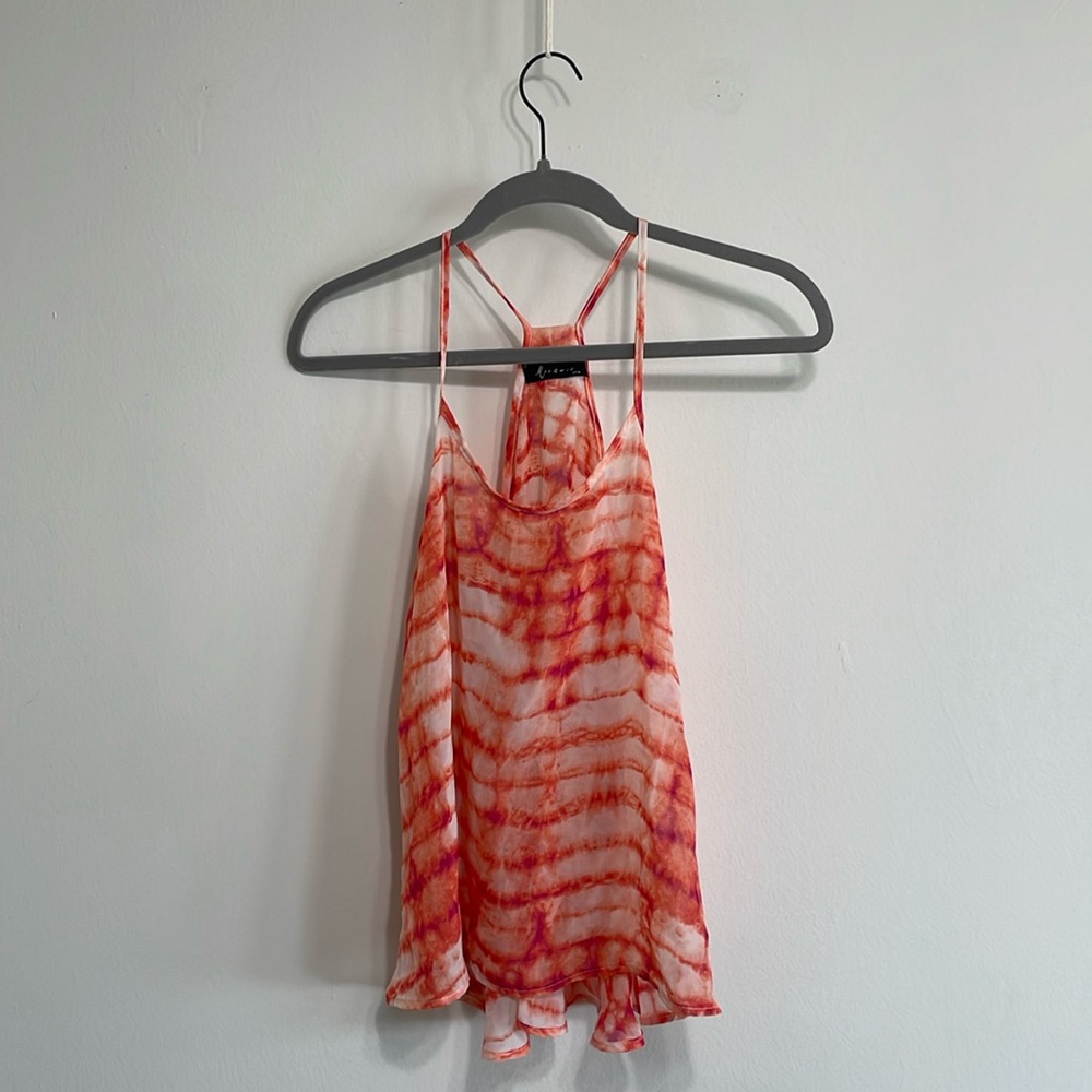Monamie USA Flowy Tank Blouse